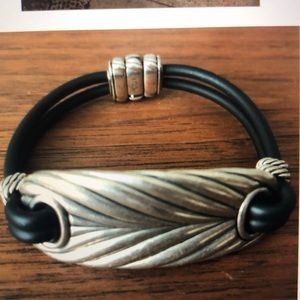 David Yurman Silver Bracelet